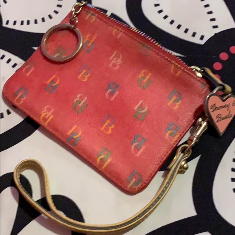 Dooney and Bourke Rainbow Wristlet